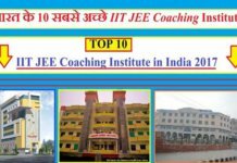 top 10 iit coching in india 2018